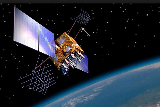 satelit gps mengorbit bumi